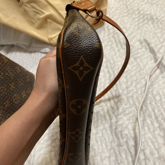 💯 Auth Louis Vuitton Perforated Speedy/pochette - Picture 12 of 13